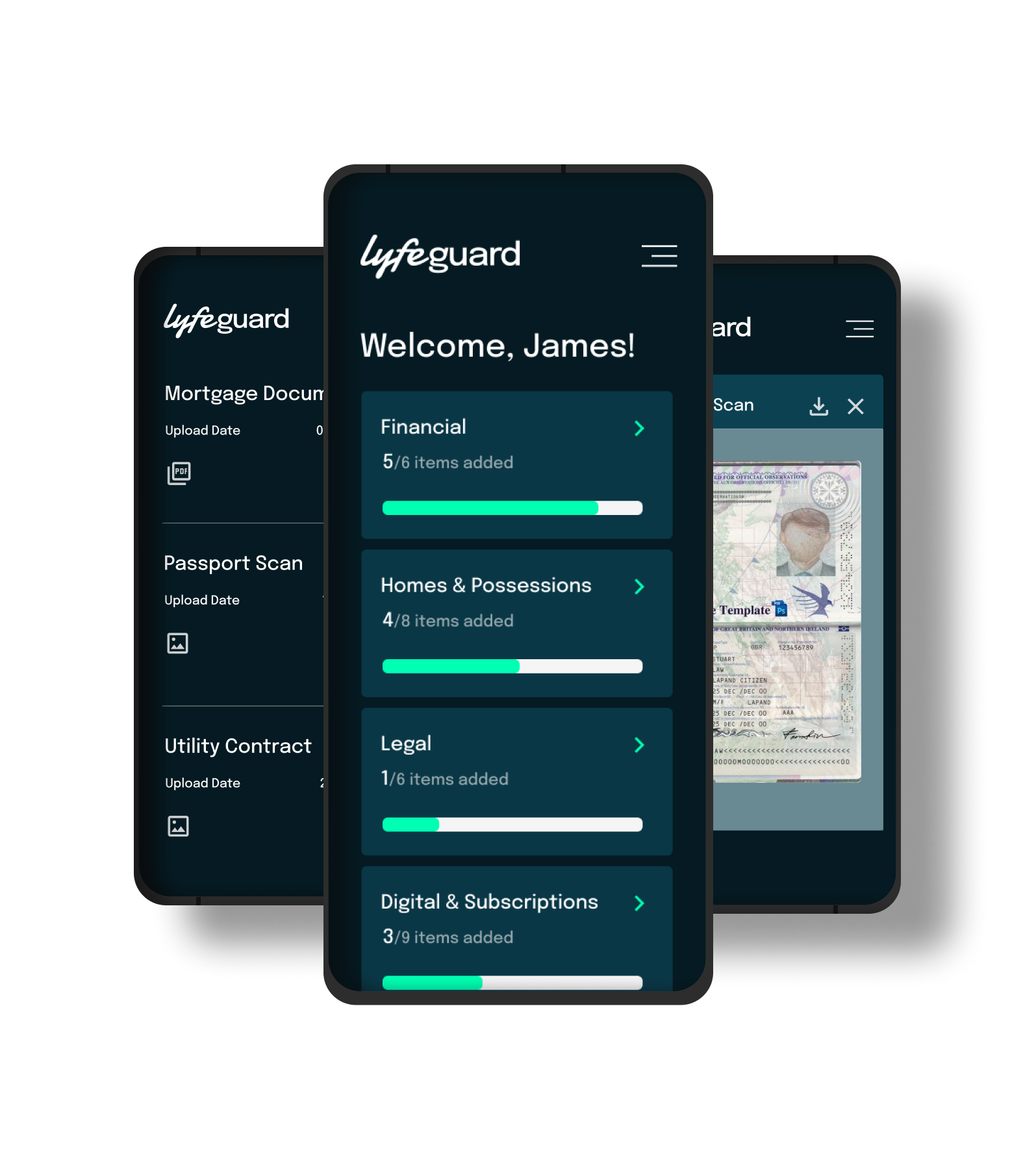 Lyfeguard Lyfeguard's life management platform
