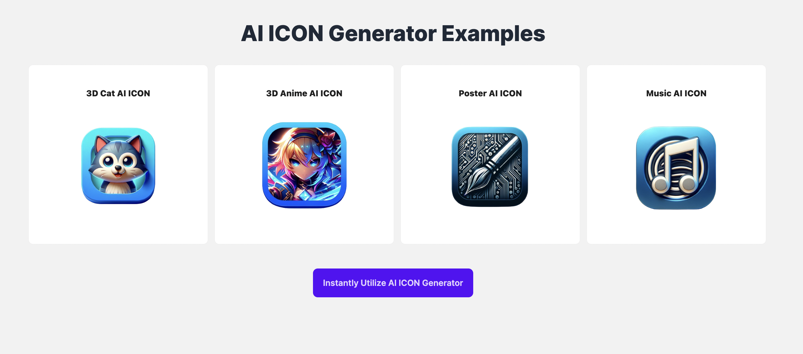 AI ICON Online Examples