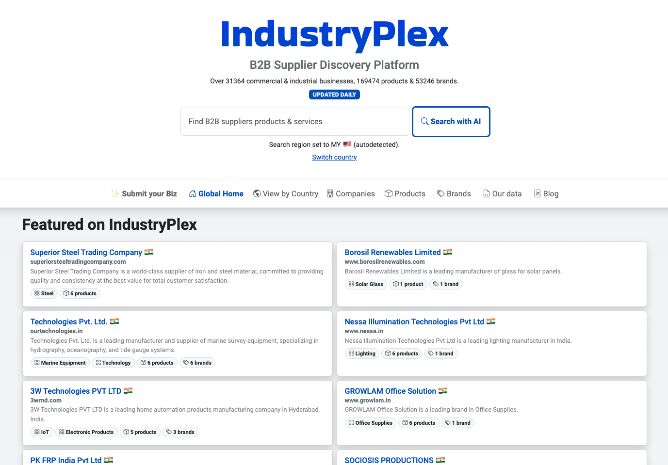 IndustryPlex IndustryPlex Home Page