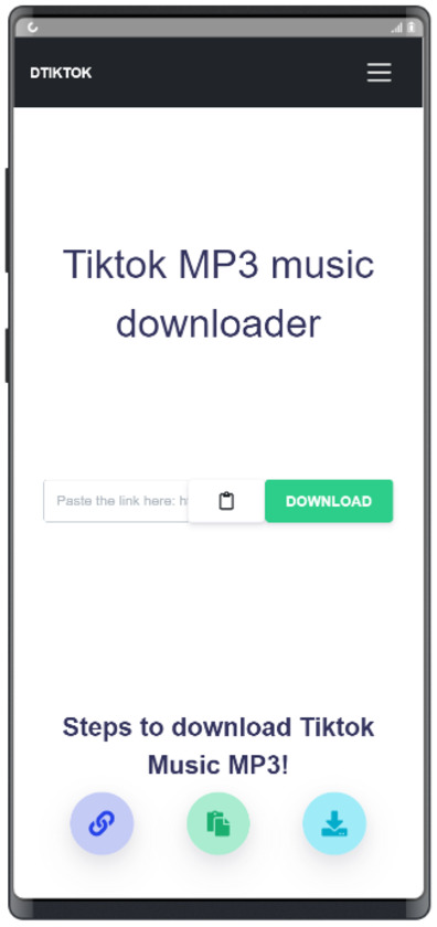 Ddtik.net Landing Page