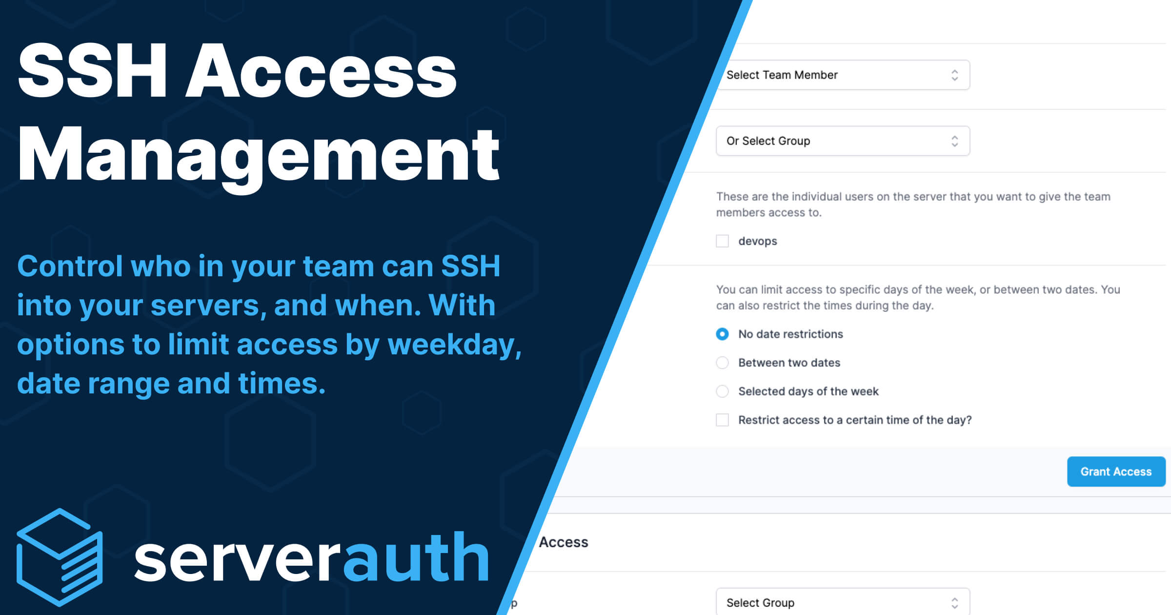 ServerAuth SSH Access Management from ServerAuth