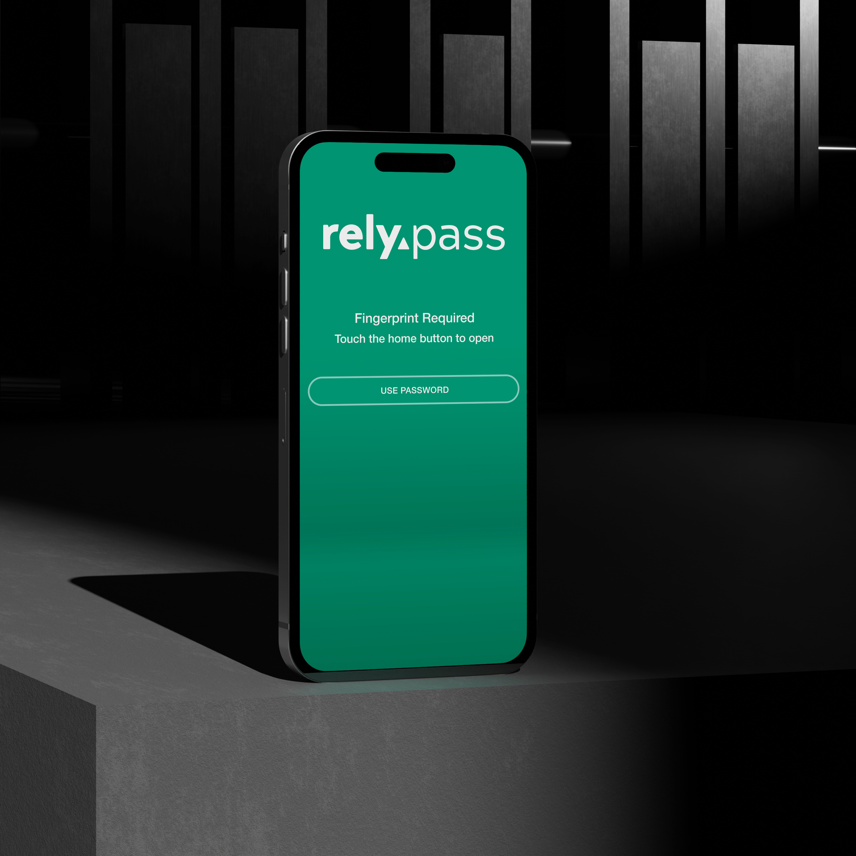 RelyPass RelyPass App Main Screen