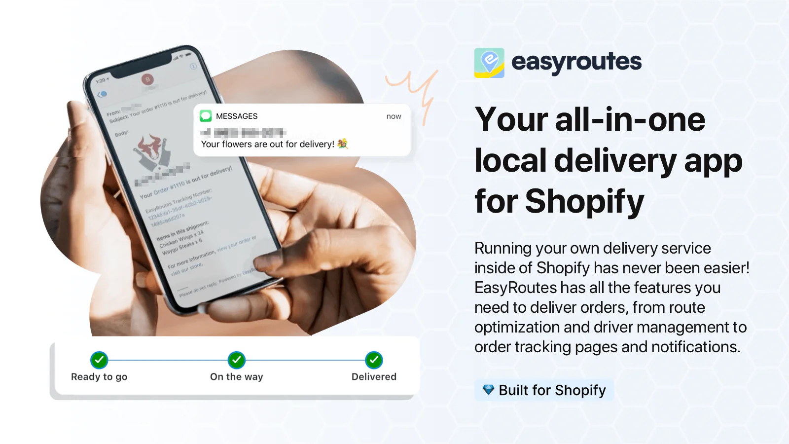 EasyRoutes Your all-in-one local delivery app for Shopify