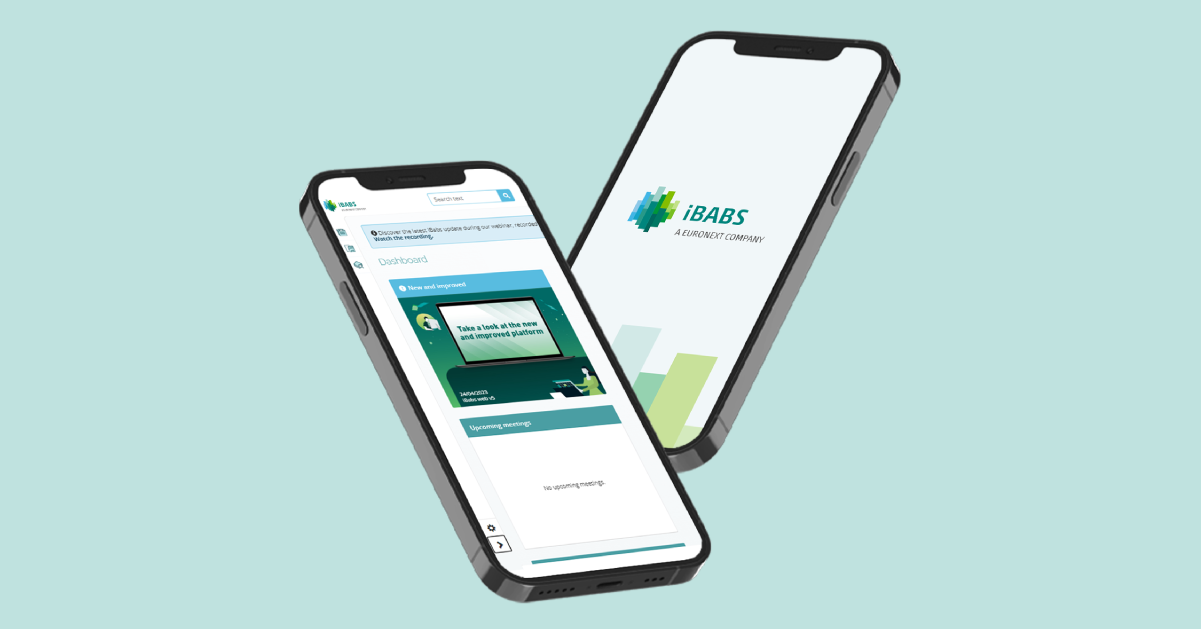 iBabs Board Portal Software iBabs Board Portal Software - Mobile access