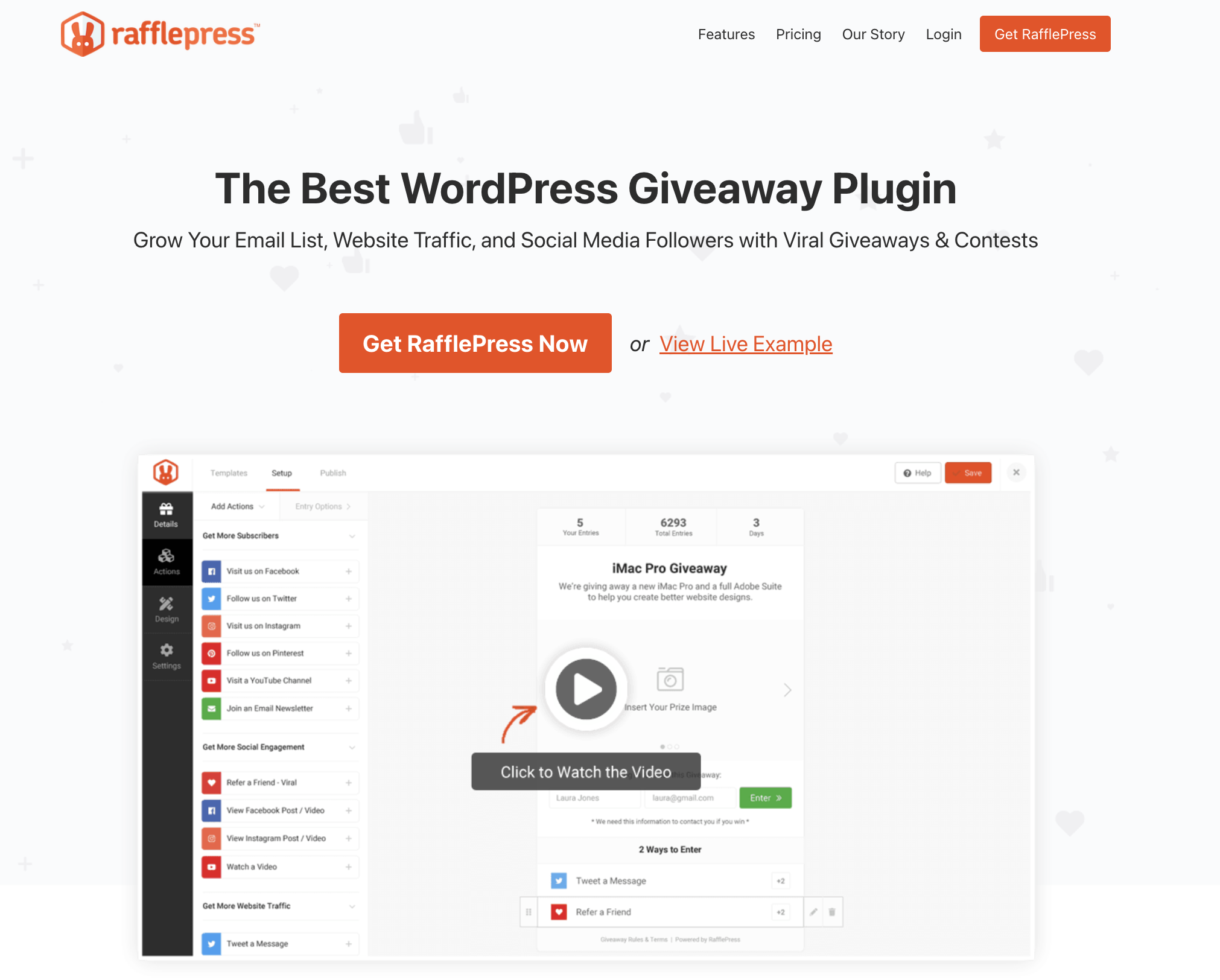 RafflePress best-wordpress-giveaway-plugin