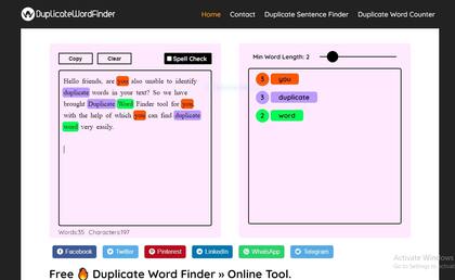 DuplicateWordFinder image