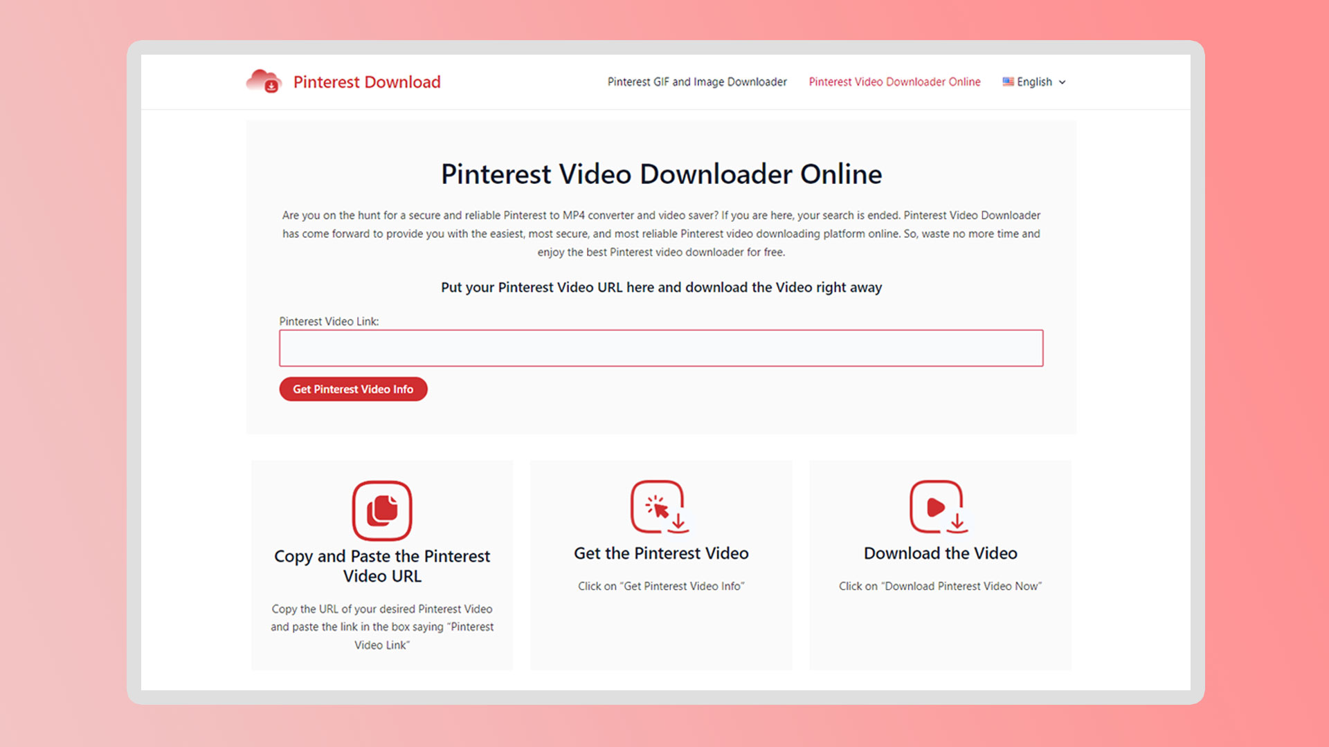 Pinterest Download App Pinterest Video Downloader