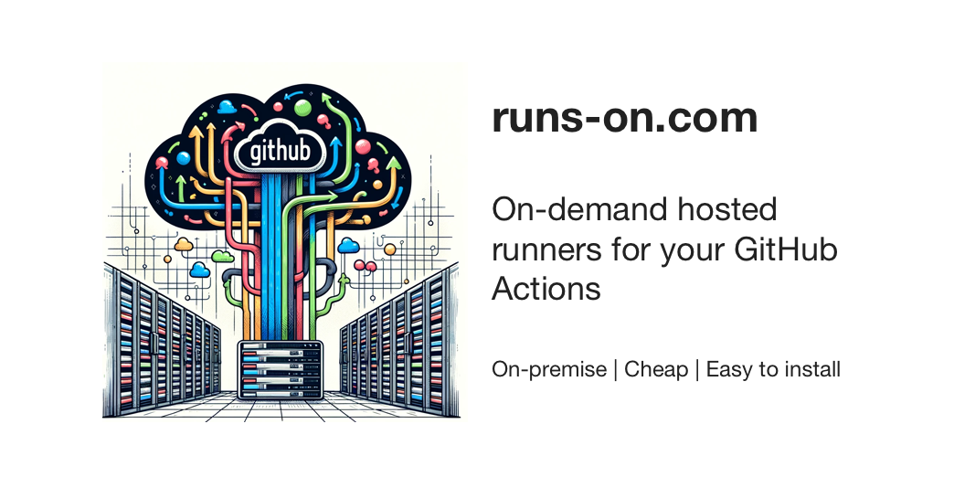 RunsOn 10x cheaper GitHub Action runners