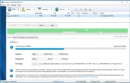 Auslogics Disk Defrag Ultimate image