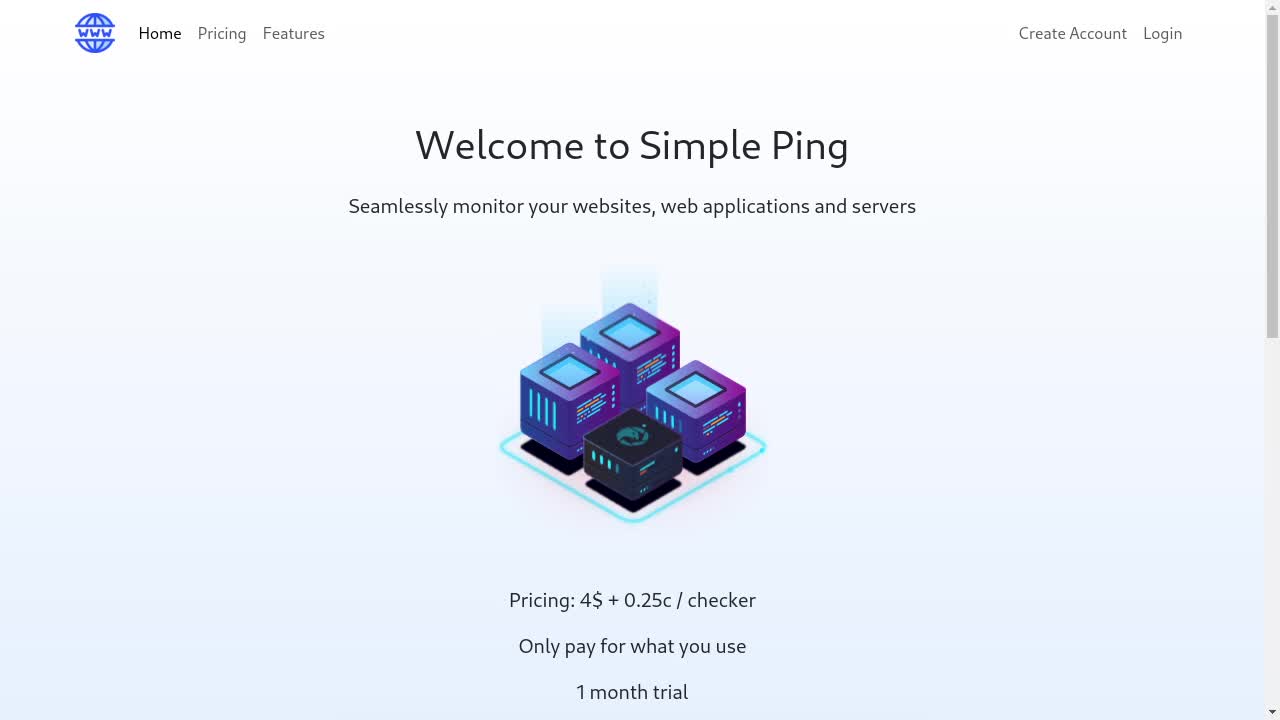 Simple Ping Desktop Version