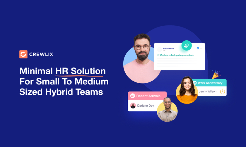 Crewlix Landing Page