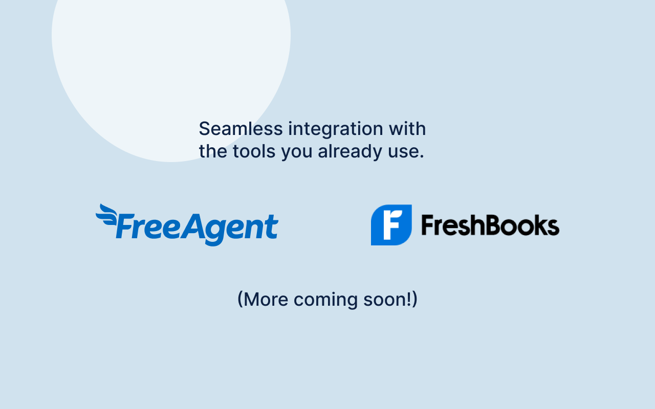 Turnip Seamless integration with FreshBooks and FreeAgent
