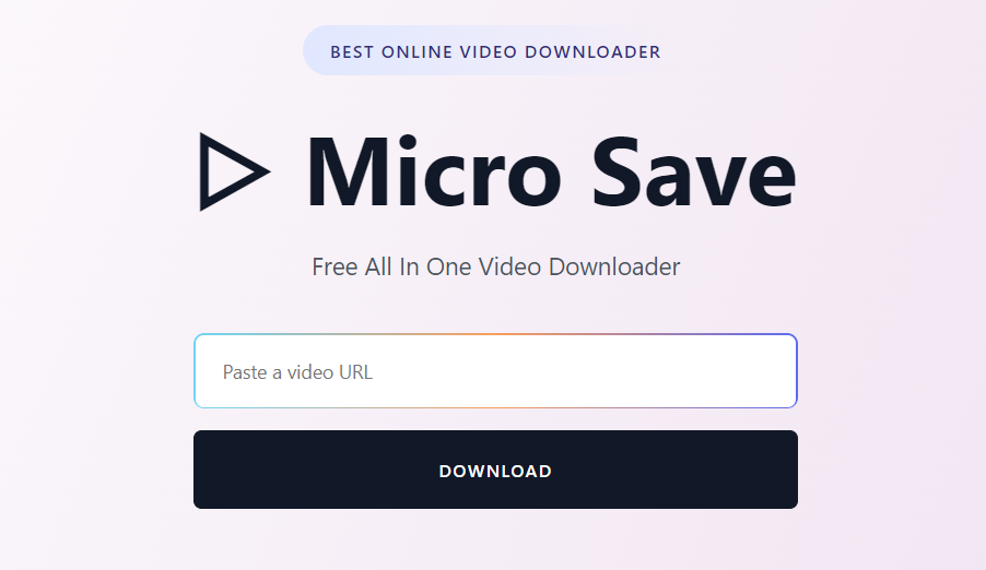 MicroSavefr.net 