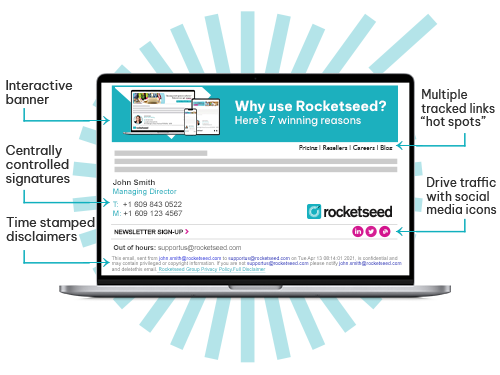 Rocketseed Branded Email Signature