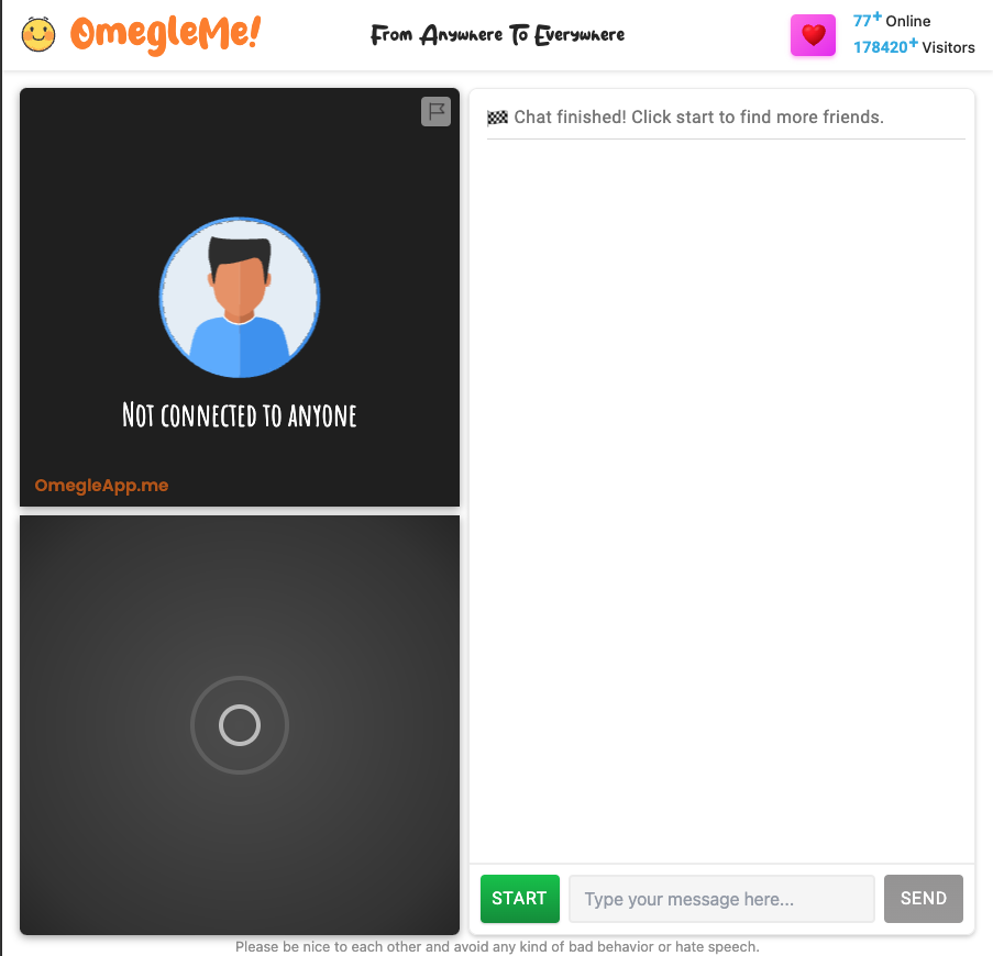 OmegleMe Video Chat