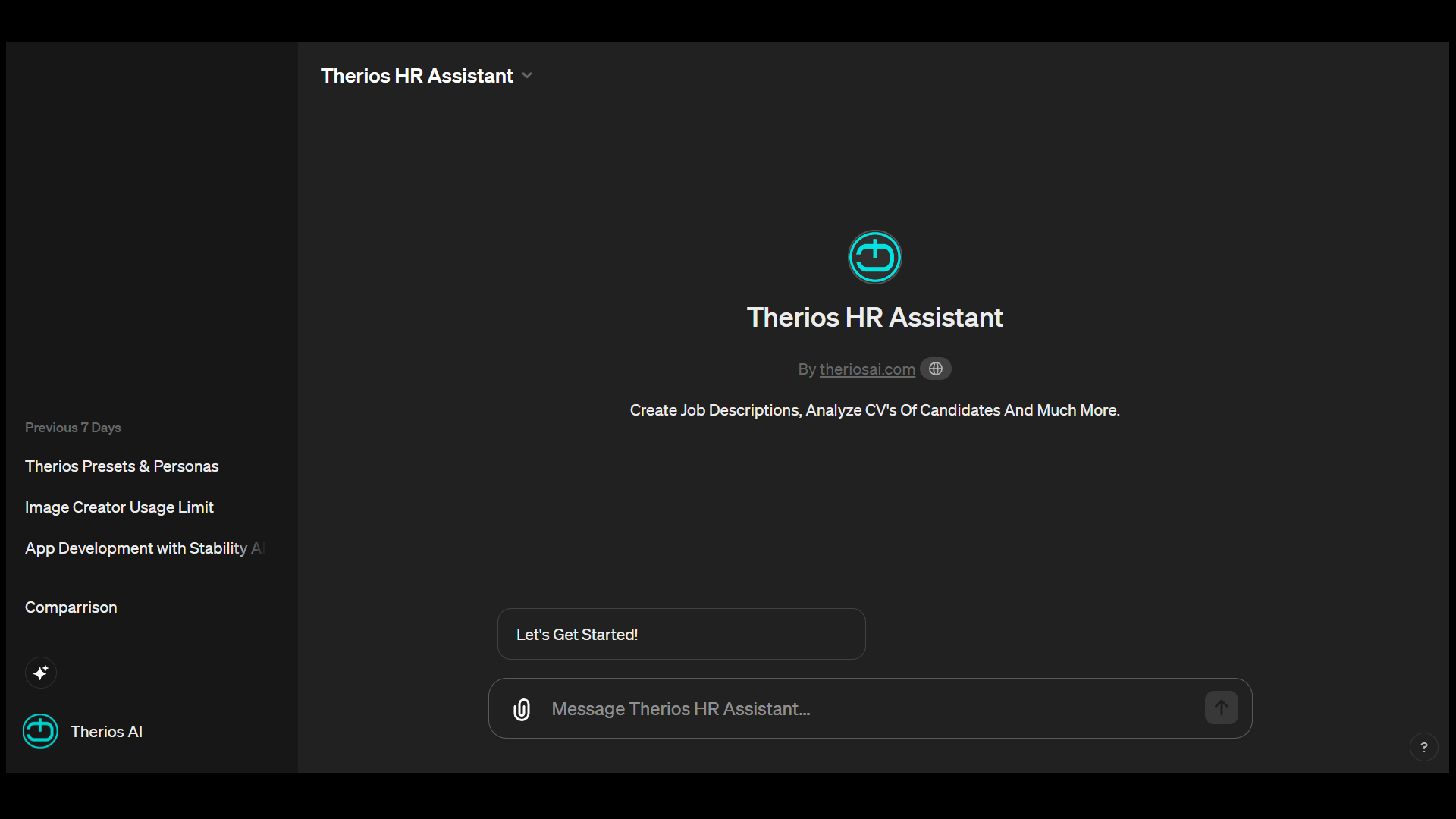 Therios AI Therios AI HR Assistant