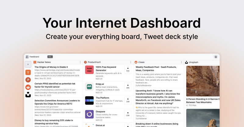 Feedboard 
