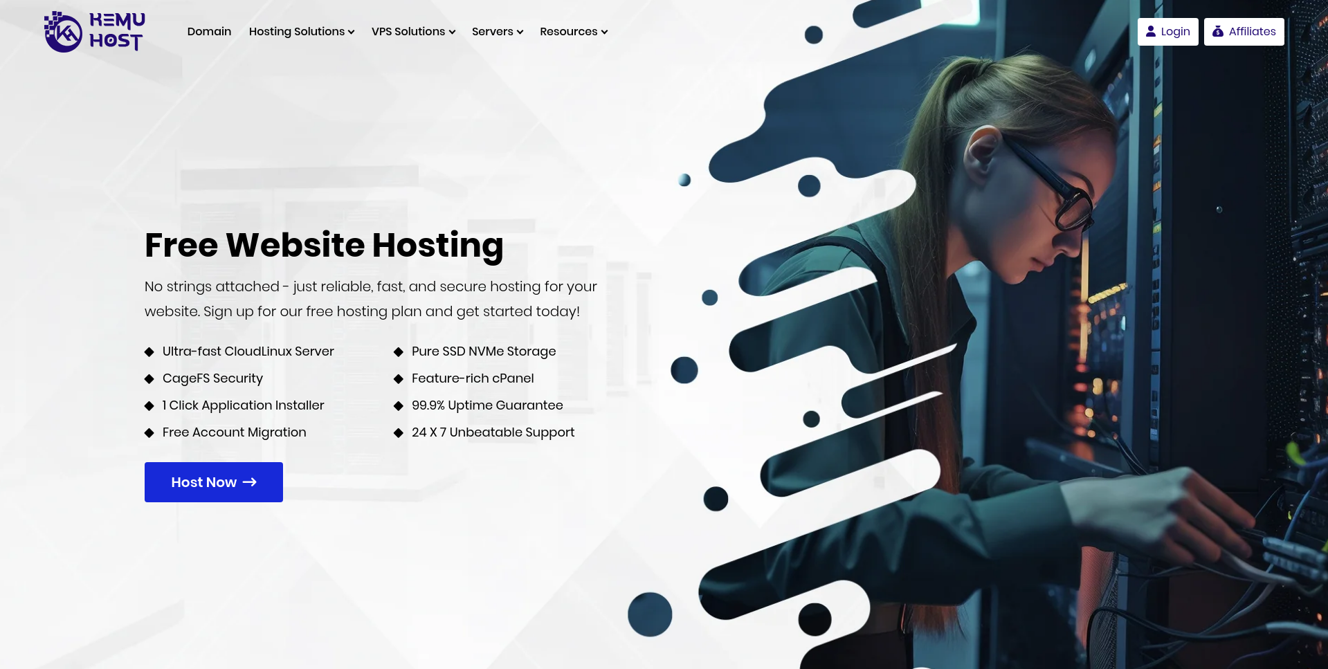 KemuHost Free Website Hosting with cPanel - No Ads / No Banners