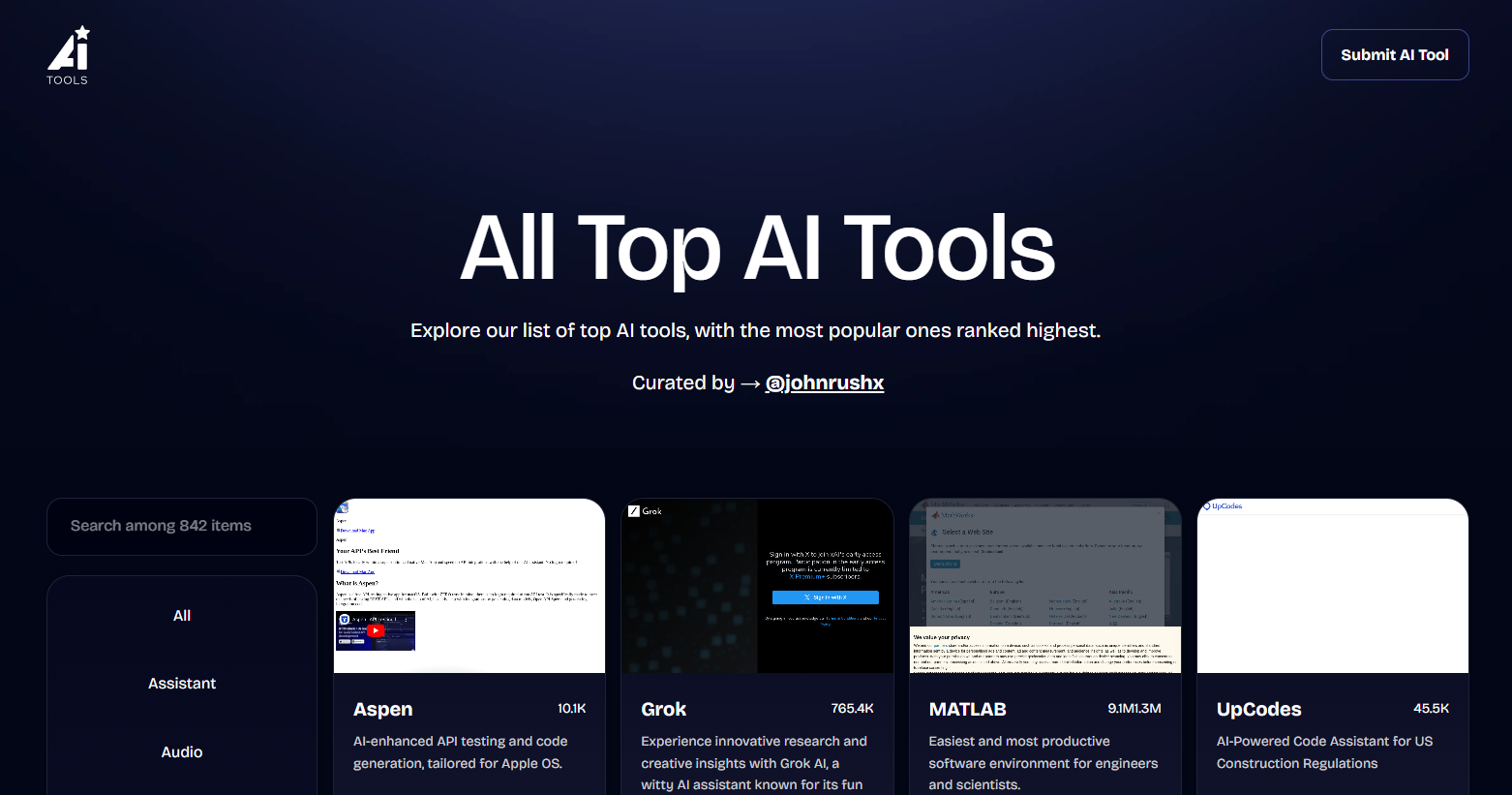 AIToolFor.org All Top AI Tools 1