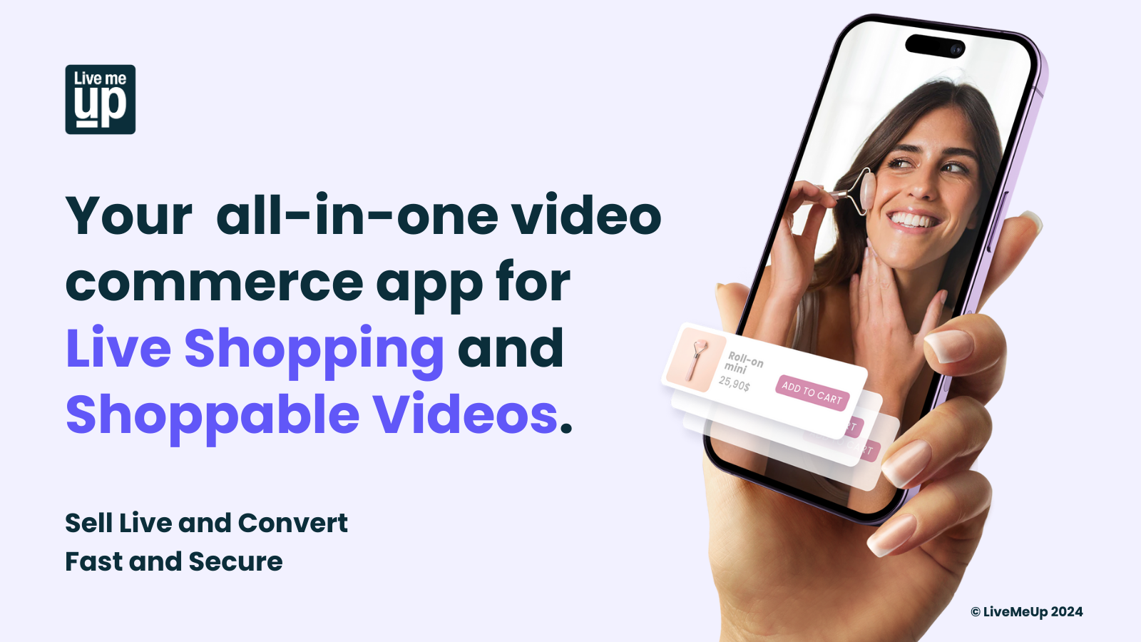 LiveMeUp.io LiveMeUp video commerce superapp