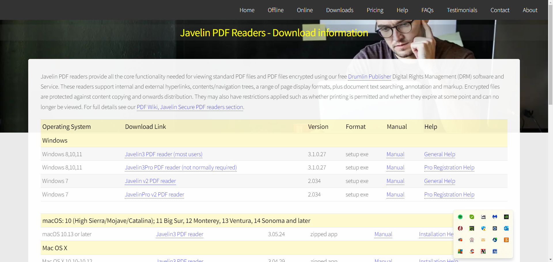 Javelin PDF Reader Javelin3 Downloads