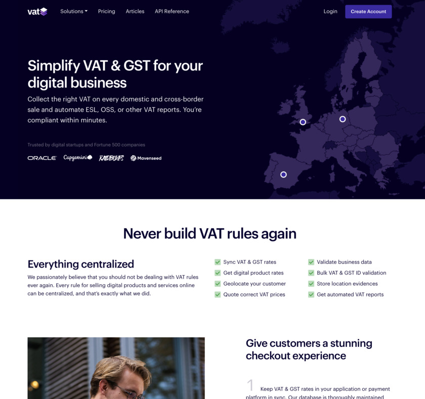 VatStack Landing Page