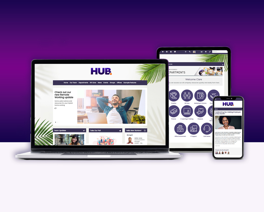 The Hub by Pancentric Landing Page