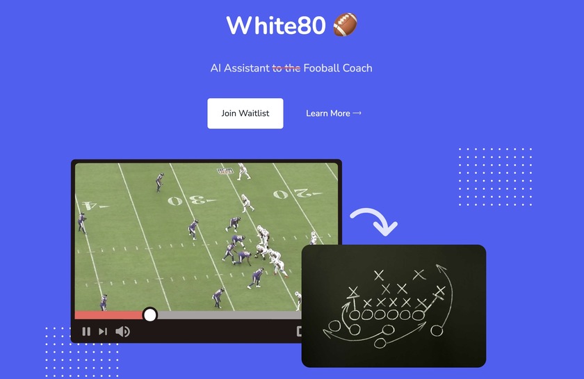 White80 Football Landing Page