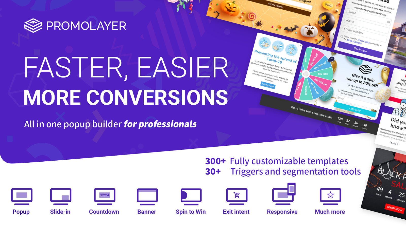 Promolayer All in one popups and email capture for pros