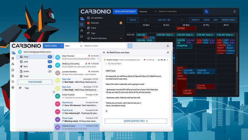 Zextras Carbonio Community Edition Landing Page