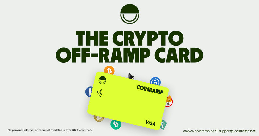 Coinramp Landing Page
