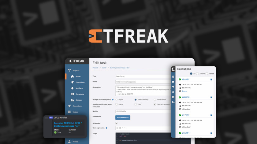 Ctfreak Landing Page