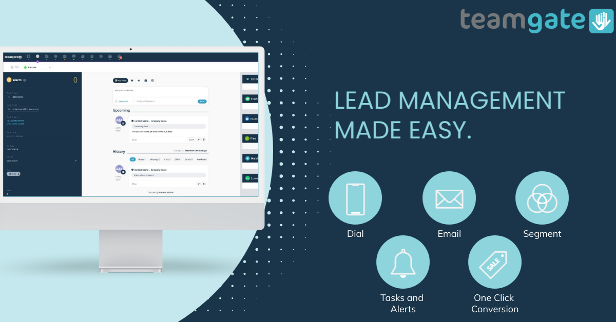 Teamgate CRM Lead Management and Prospecting from One Tool