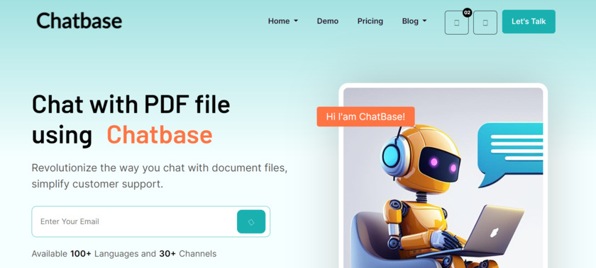 Chatbase.me Landing Page