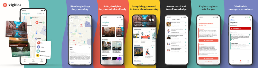 Vigilios Landing Page