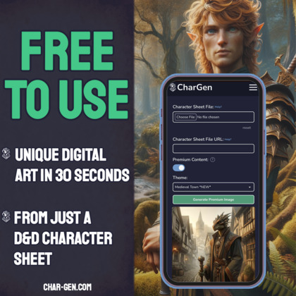 CharGen screenshot
