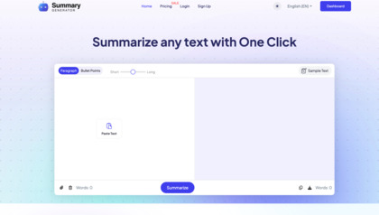 SummaryGenerator.io image