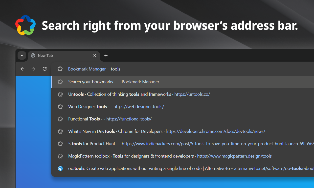 BookmarkManager.com Chrome Browser Extension