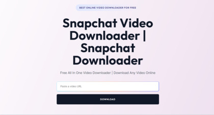 Snapchat Video Downloader Online image