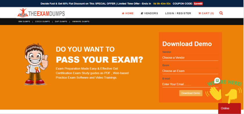 TheExamDumps Landing Page
