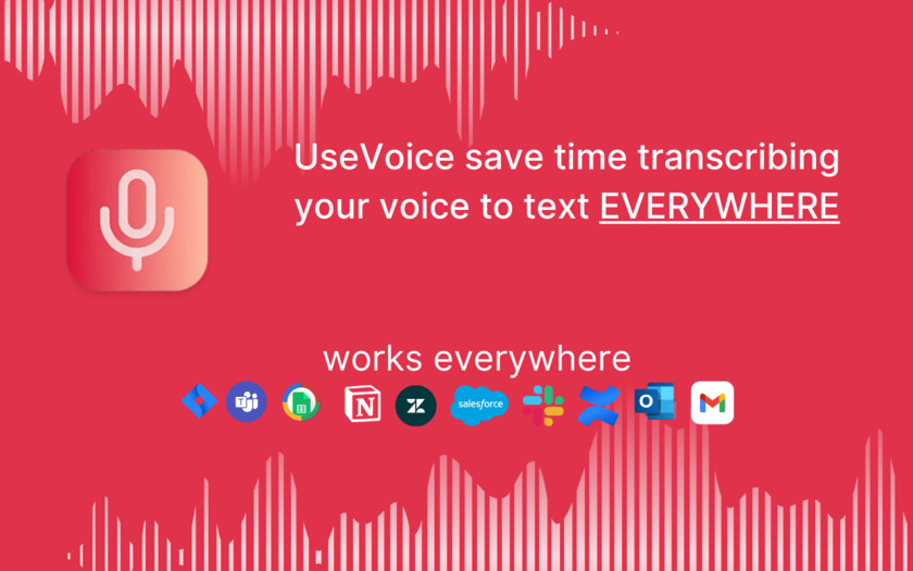UseVoice.co Landing Page