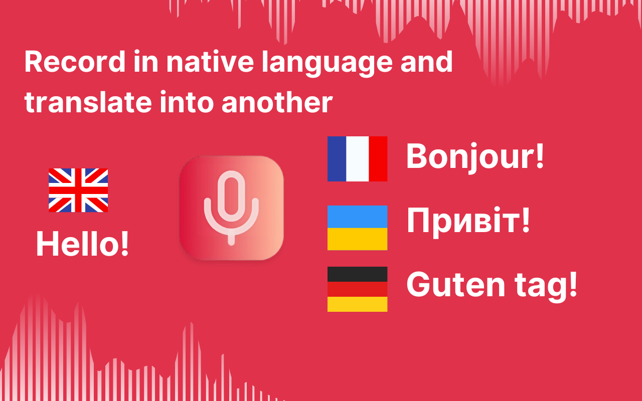 UseVoice.co Voice translation!