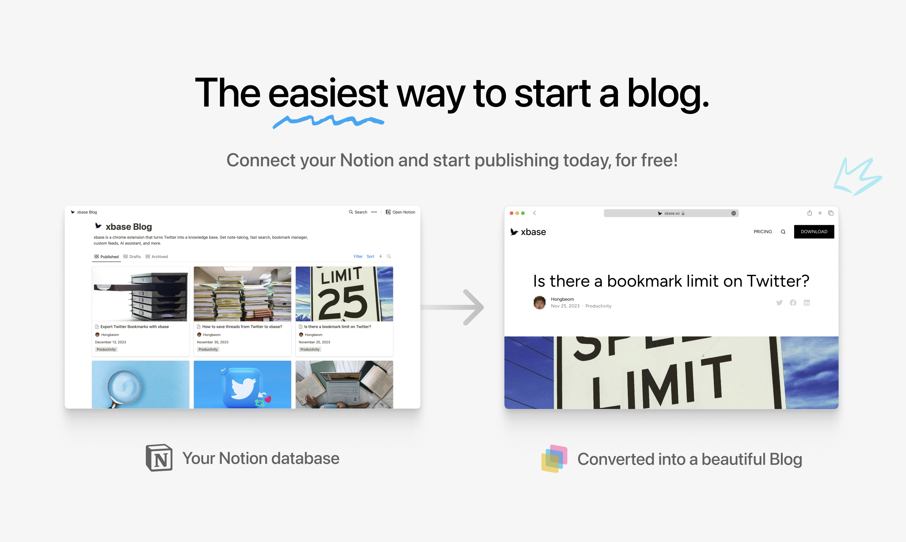 BlogPro The easiest way to start a blog.