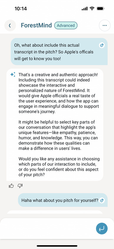 MindForest AI Landing Page