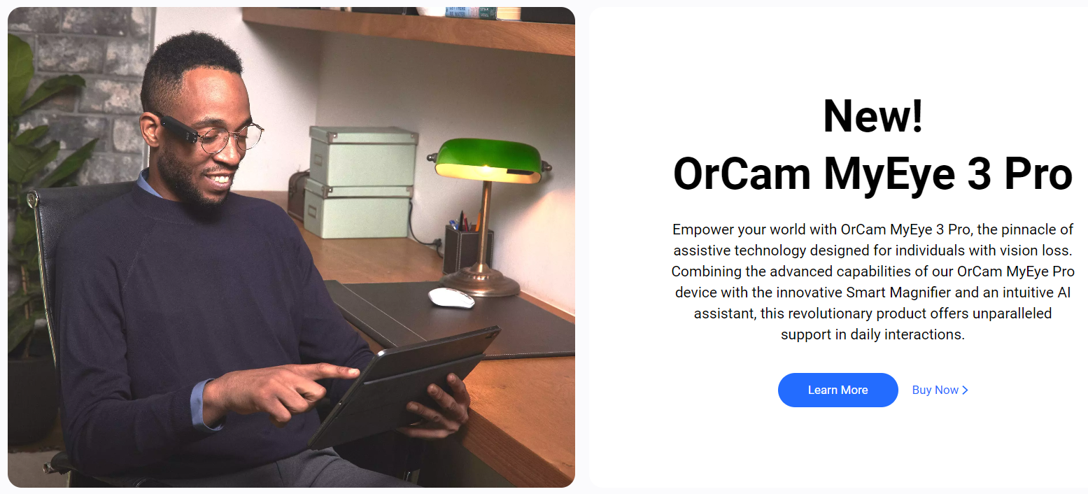 OrCam MyEye 3 Pro