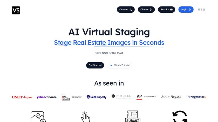 VirtualStaging.art Landing Page