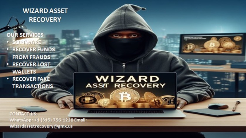 Wizard Asset Recovery Landing Page