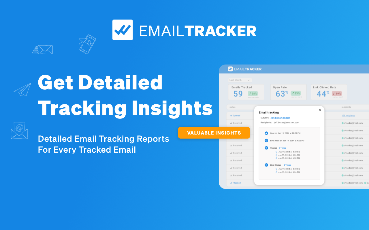 EmailTracker.cc Tracking Insights