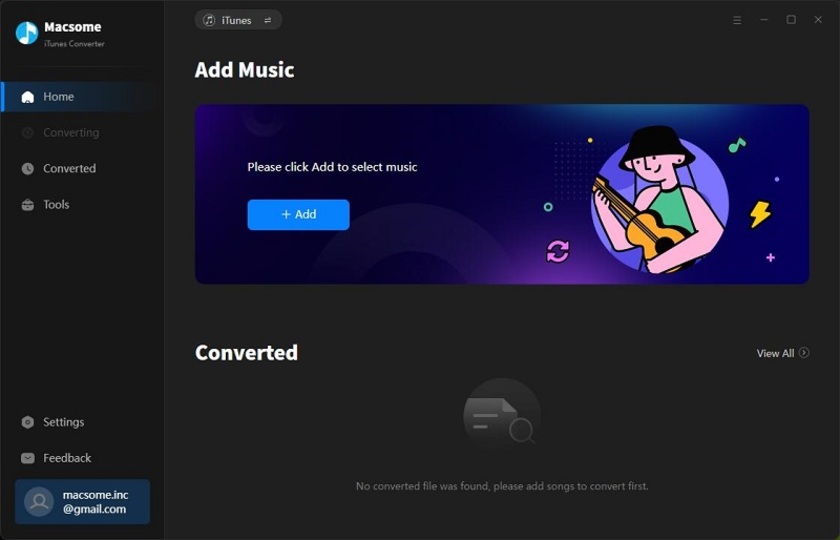 Macsome Apple Music Converter Landing Page