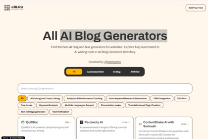 AI Blog Generators image